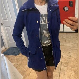 Blue guess jacket